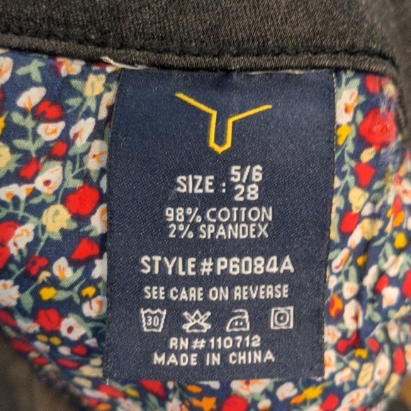 2 PAIRS! VIGOSS jeans black and dark denim 28/27 - Picture 9 of 9